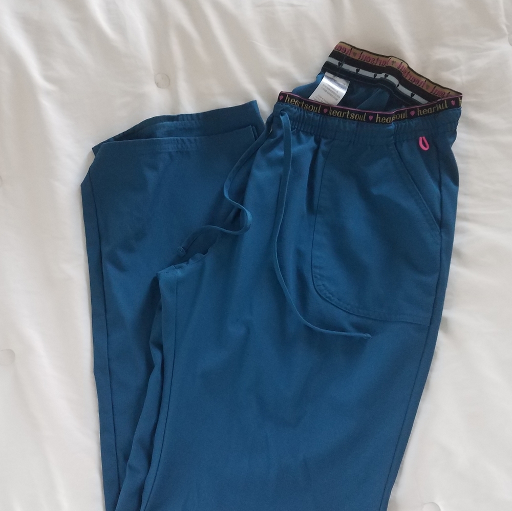 Women's Heartsoul Drawstring Scrub Pant in large